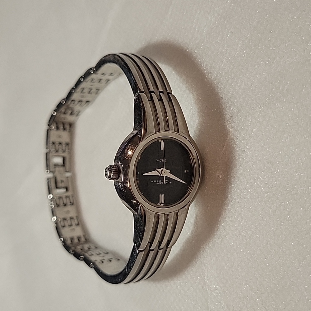 Harley Davidson Bulova Ladies Watch - Picture 2 of 5